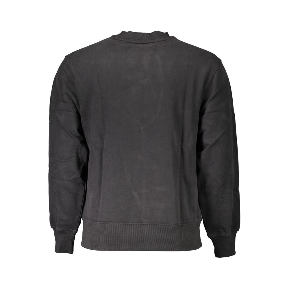 Calvin Klein Schwarzer Baumwoll-Herren-Sweatshirt