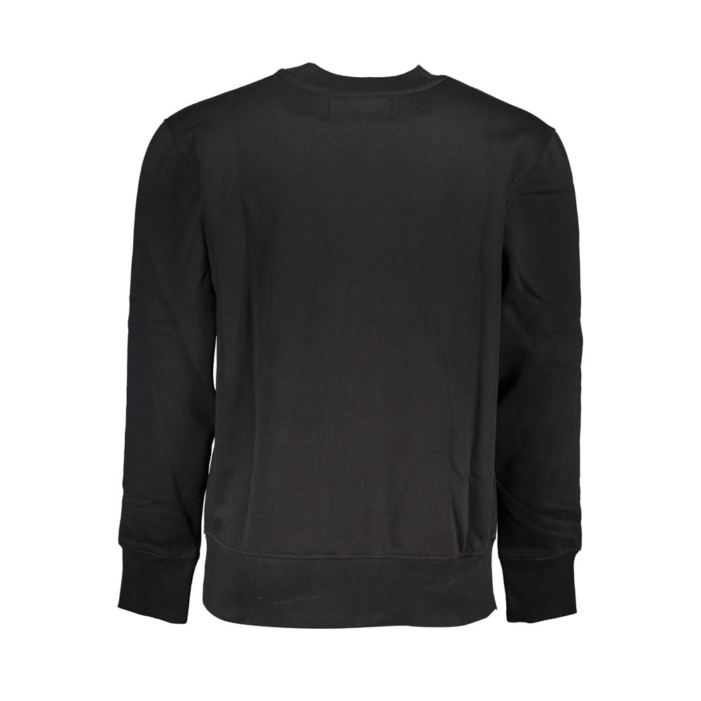 Calvin Klein Schwarzer Baumwoll-Sweatshirt