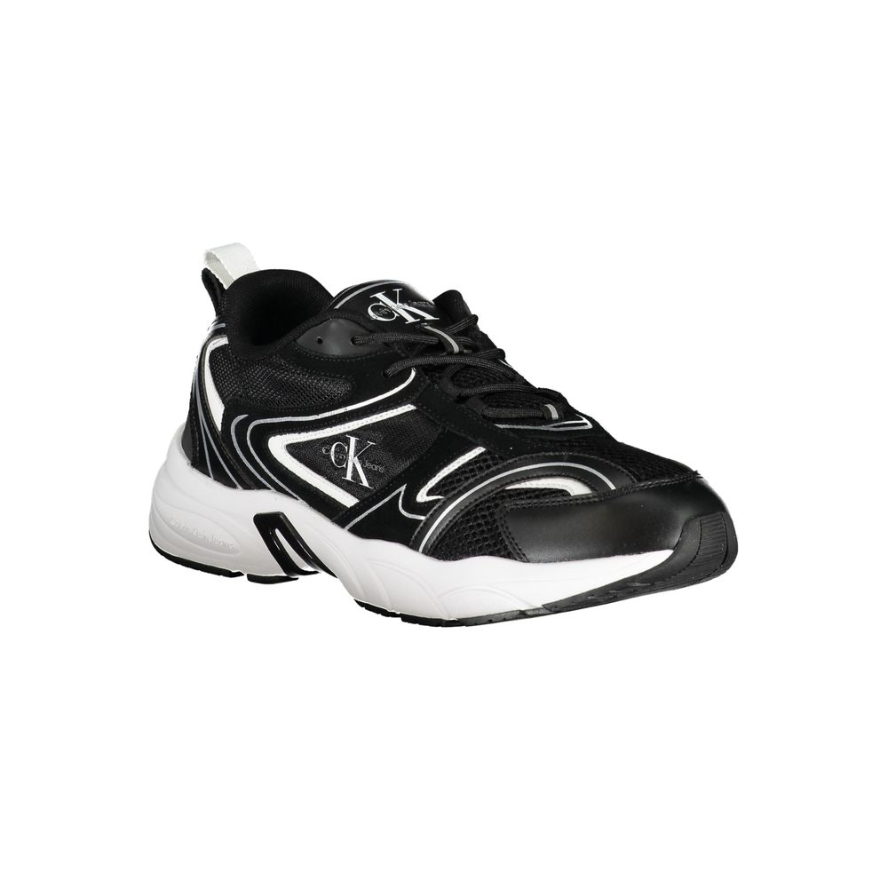 Calvin Klein Schwarze Sportschuhe aus Polyester