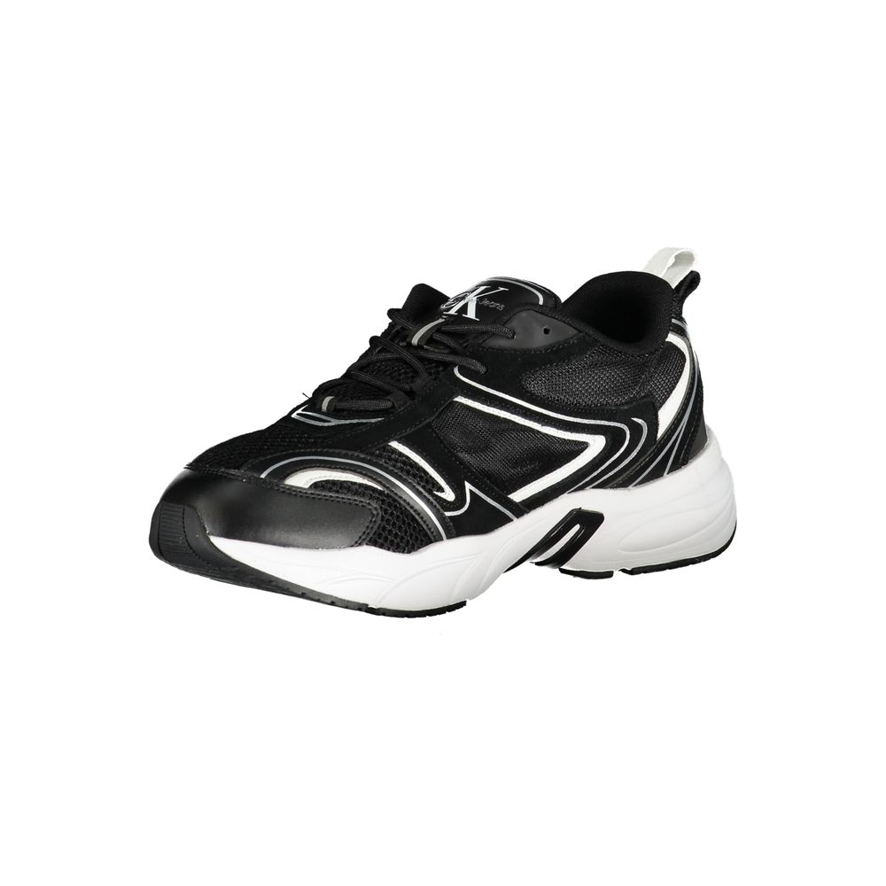 Calvin Klein Schwarze Sportschuhe aus Polyester