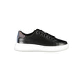 Calvin Klein Schwarzer Sneaker aus echtem Leder