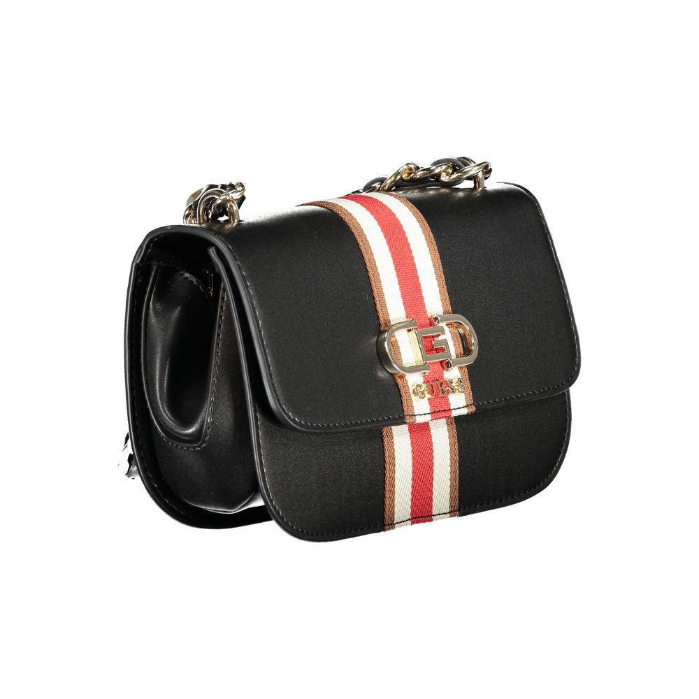 Guess Jeans Handtasche aus Nero-Polyurethan für Damen