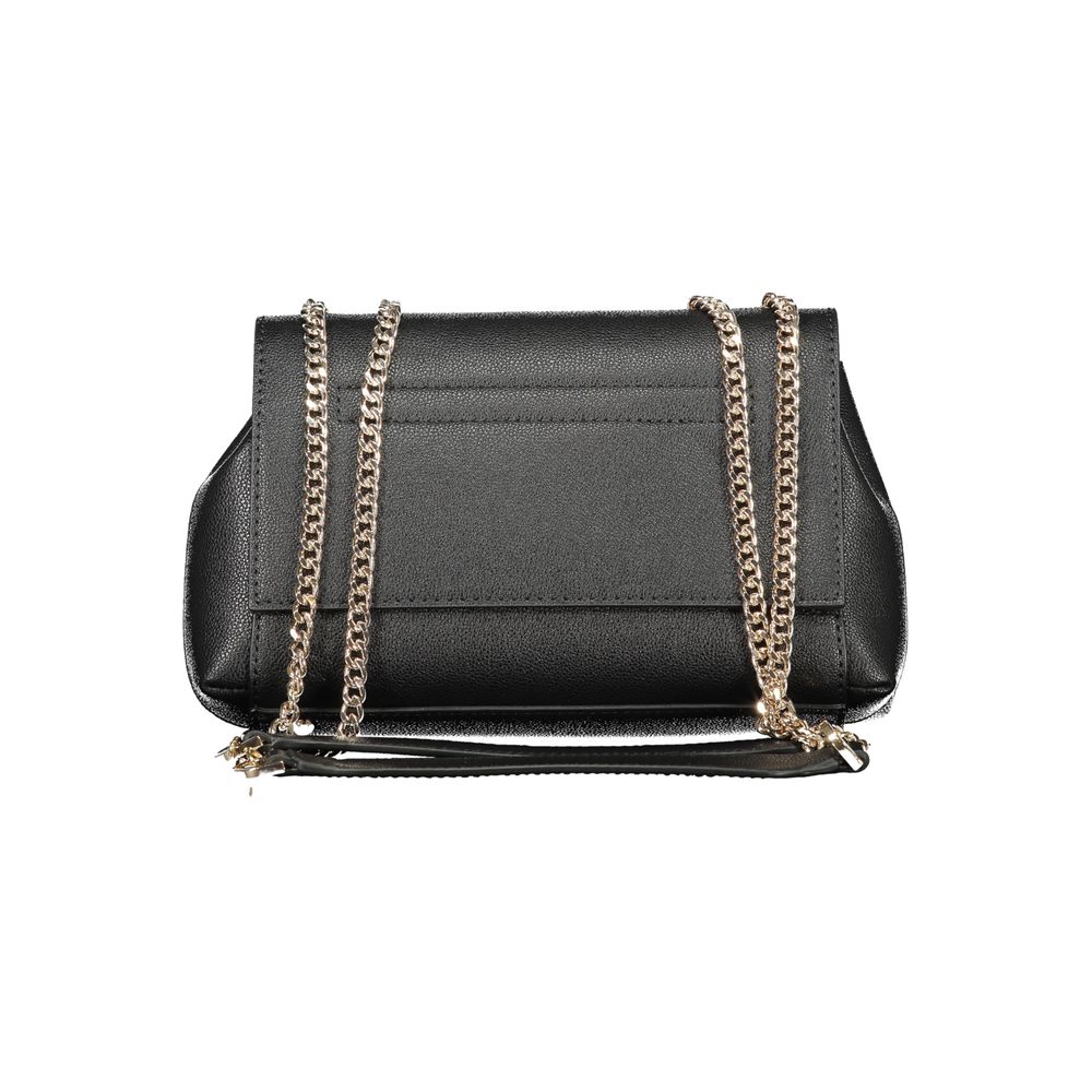 Guess Jeans Schwarze Damen-Handtasche aus Polyurethan
