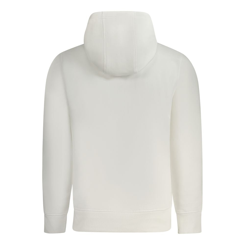 Calvin Klein Weißes Herren-Sweatshirt aus Baumwolle