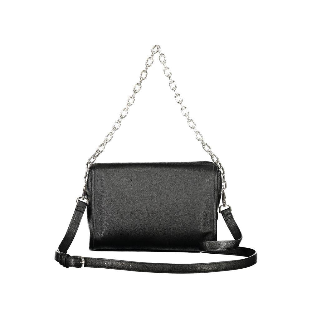 Mario Valentino Schwarze Handtasche aus Polyethylen