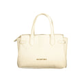 Mario Valentino Damen-Handtasche aus beigem Polyurethan