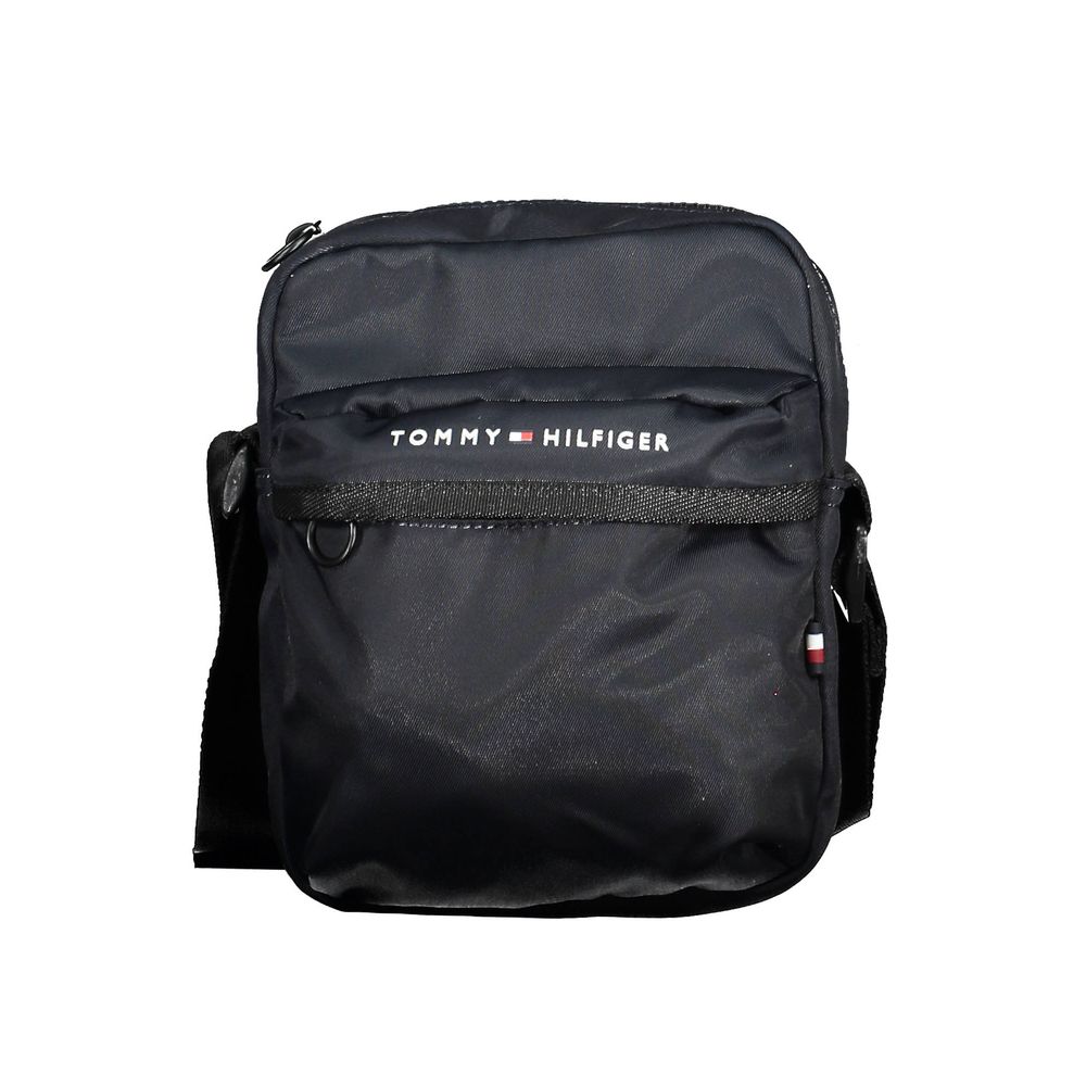 Tommy Hilfiger Blaue Schultertasche aus Polyester
