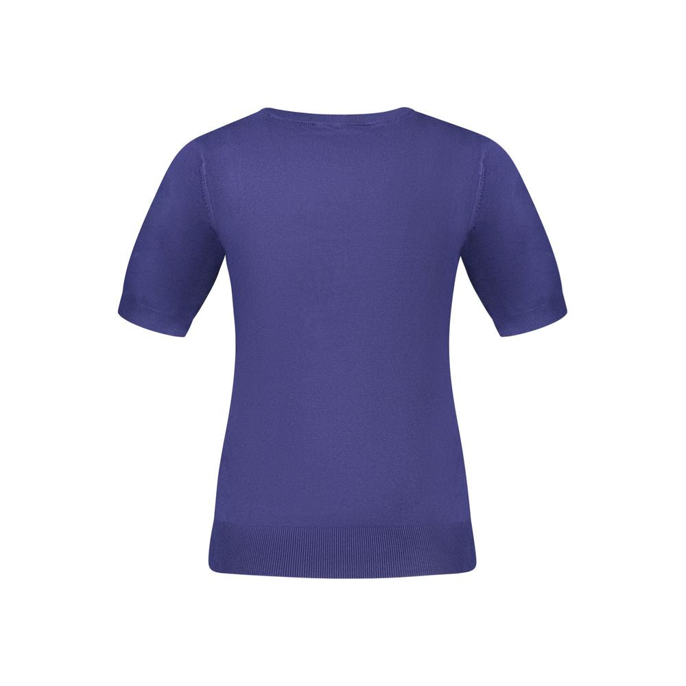 Guess Jeans Blu Viscosa Pullover für Damen