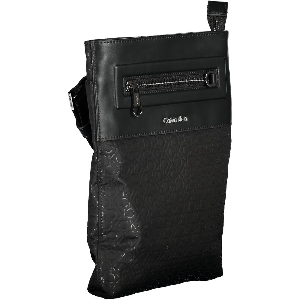 Calvin Klein Schwarze Polyester Handtasche
