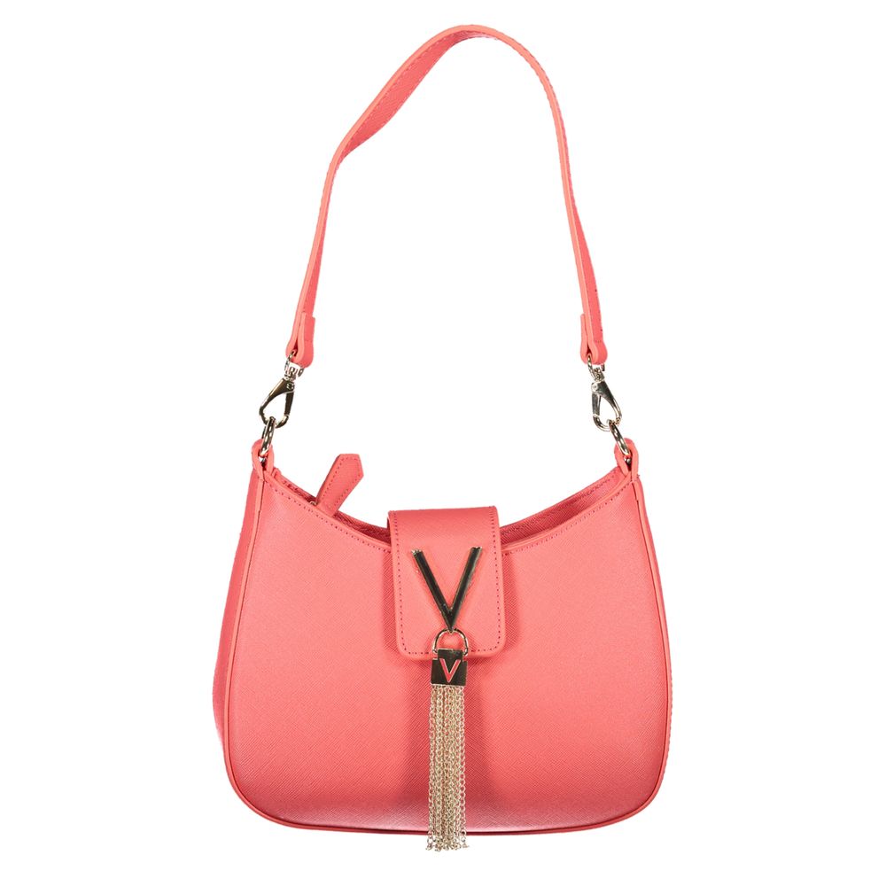 Mario Valentino Rosa Polyurethane Damen Handtasche