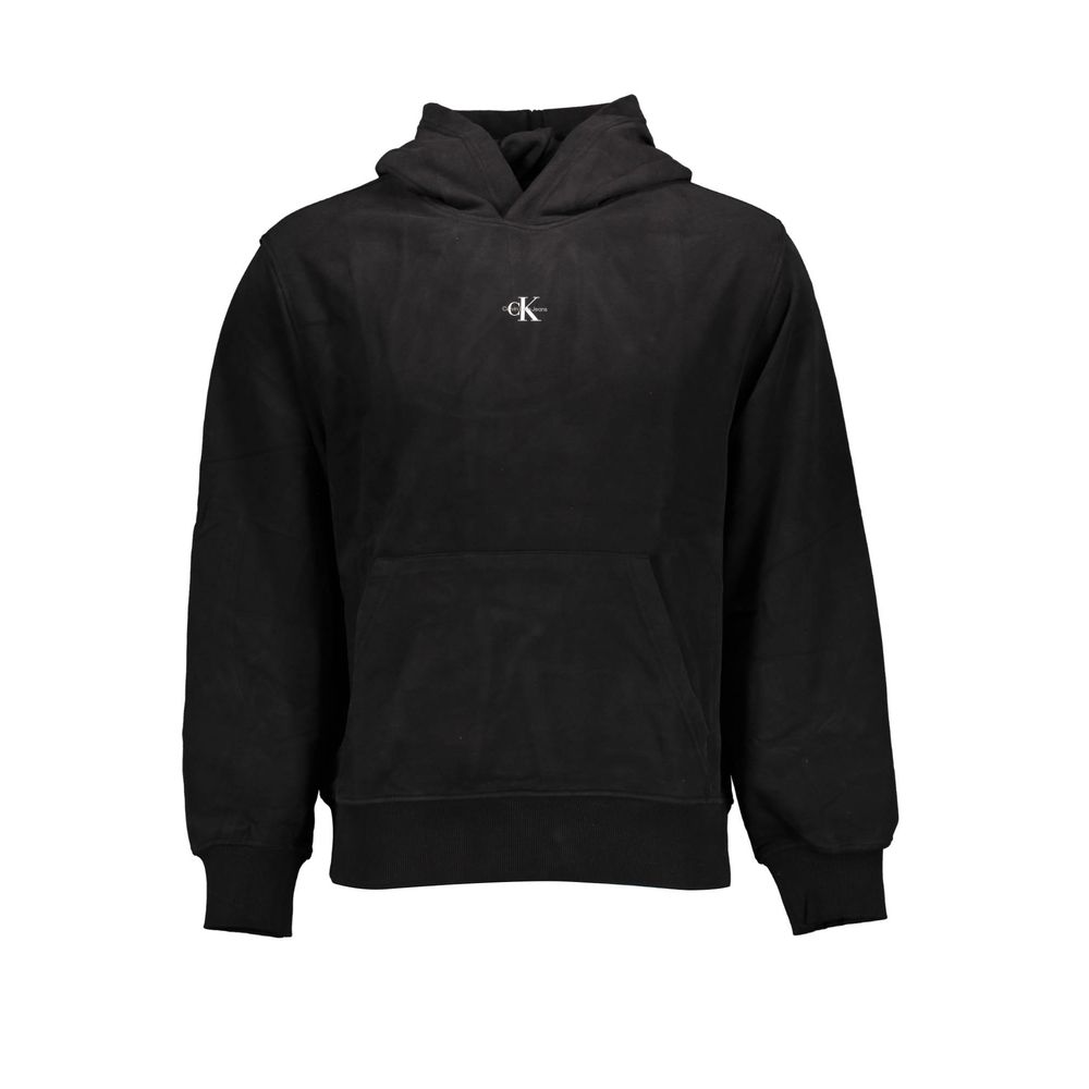 Calvin Klein Schwarzer Herren-Hoodie aus Baumwolle
