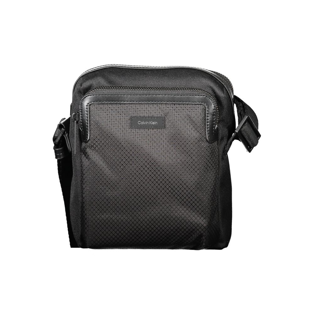Calvin Klein Schwarze Polyester Handtasche