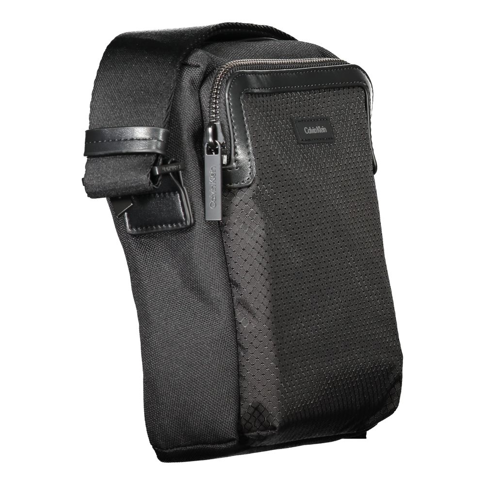 Calvin Klein Schwarze Polyester Handtasche