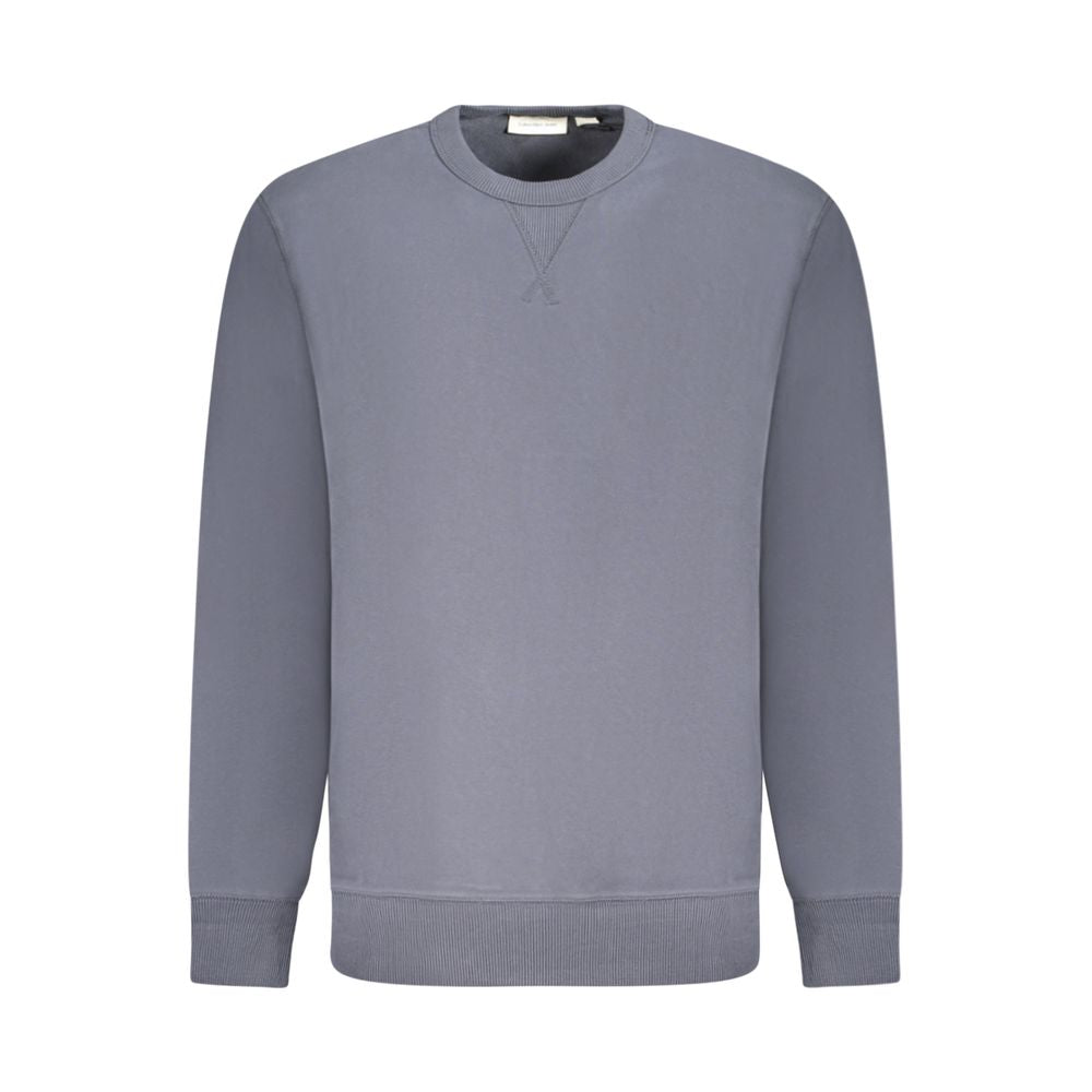 Calvin Klein Blauer Baumwollpullover für Herren