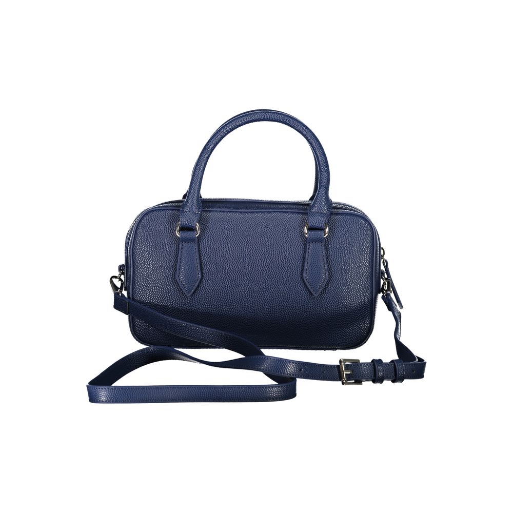 Mario Valentino Blaue Polyethylen-Handtasche