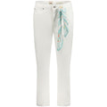 Guess Jeans Weiße Skinny-Jeans aus Baumwolle für Frauen