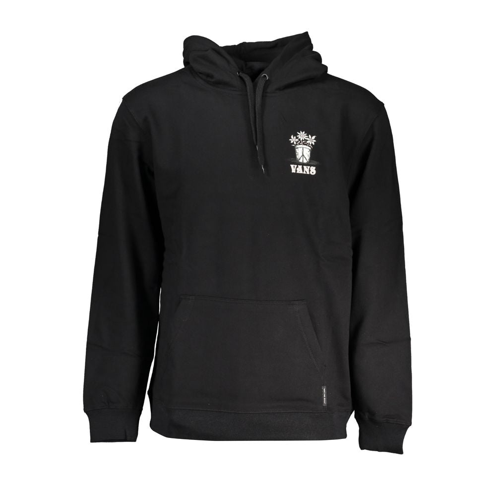 Vans Schwarzes Herren-Kapuzensweatshirt aus Baumwolle