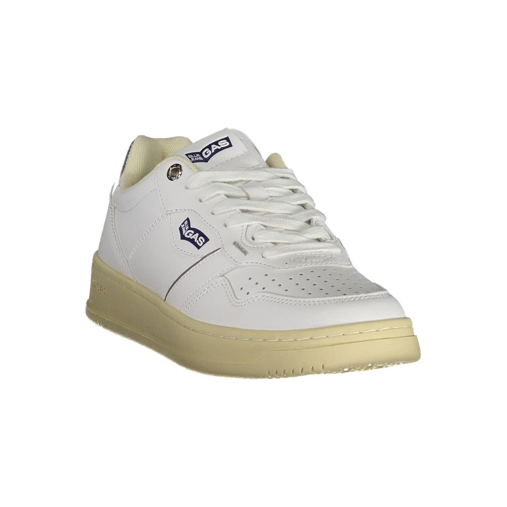Gas Bianco Damen-Sneaker aus Polyurethan