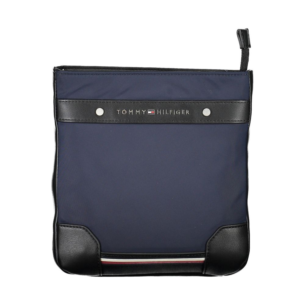 Tommy Hilfiger Blaue Schultertasche aus Polyester