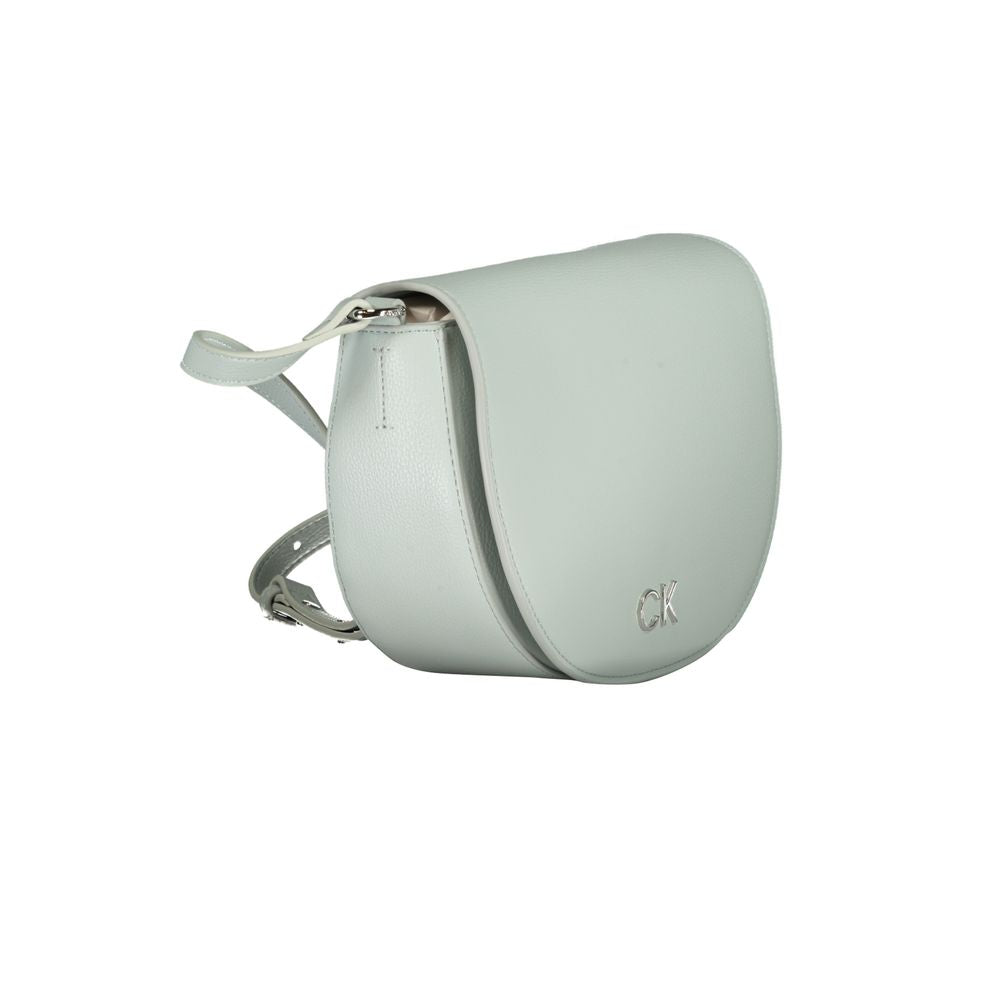 Calvin Klein Schwarze Damen-Handtasche aus Polyurethan