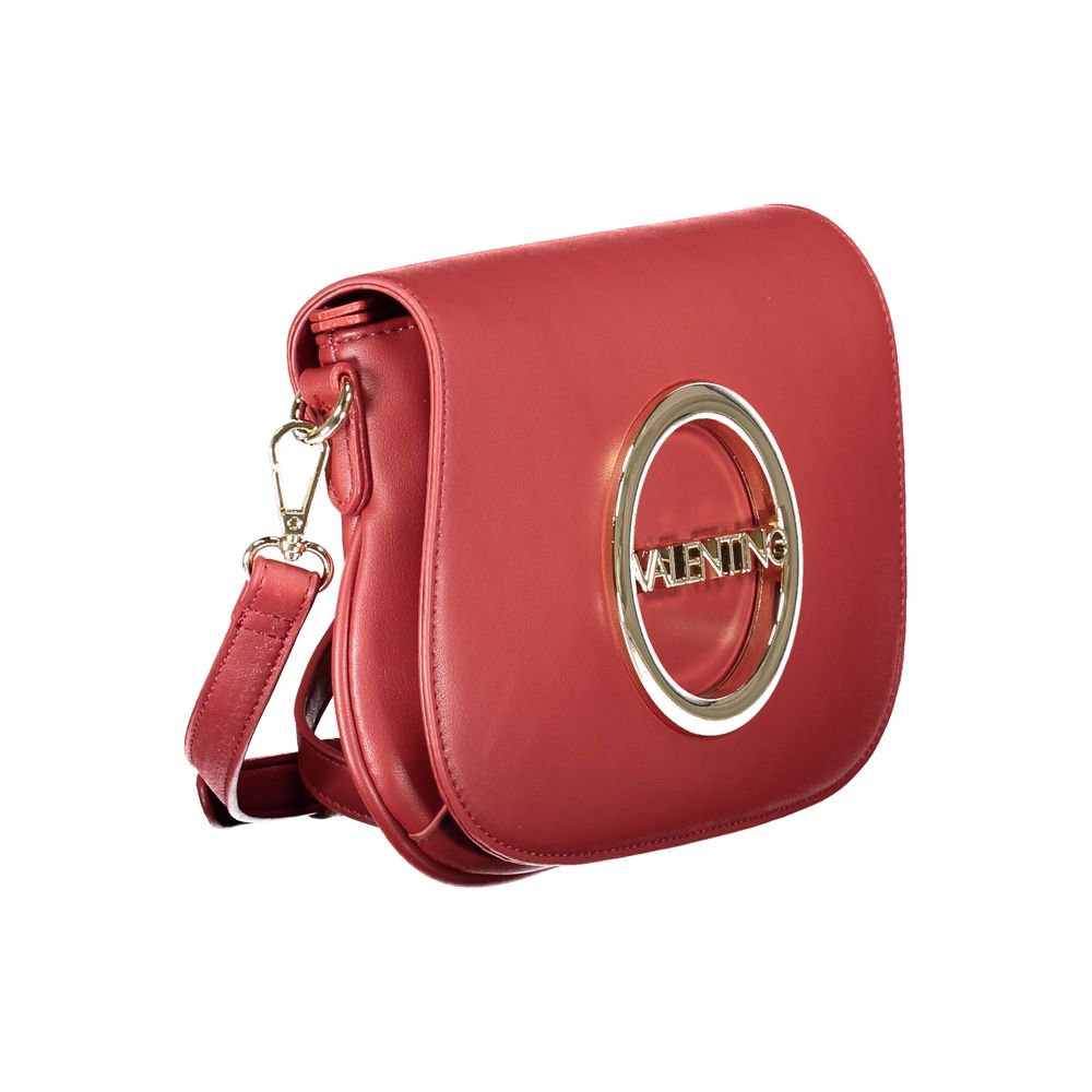 Mario Valentino Damenhandtasche aus rotem Polyurethan