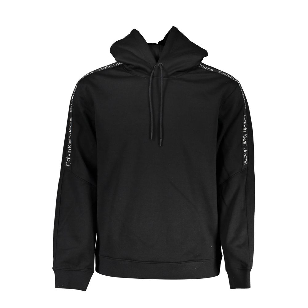 Calvin Klein Schwarzes Herren-Sweatshirt aus Polyester