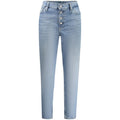 Calvin Klein Azzurro Baumwoll-Jeans für Damen