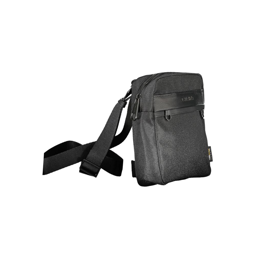 Calvin Klein Schwarze Polyester-Umhängetasche