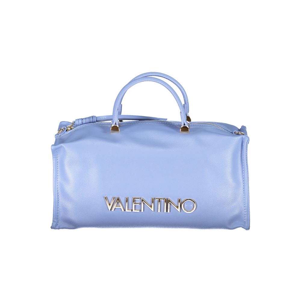 Mario Valentino Handtasche aus blauem Polyethylen
