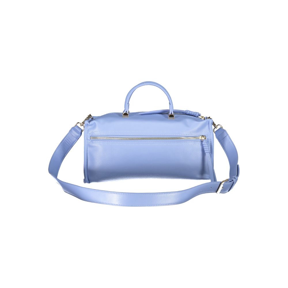 Mario Valentino Handtasche aus blauem Polyethylen