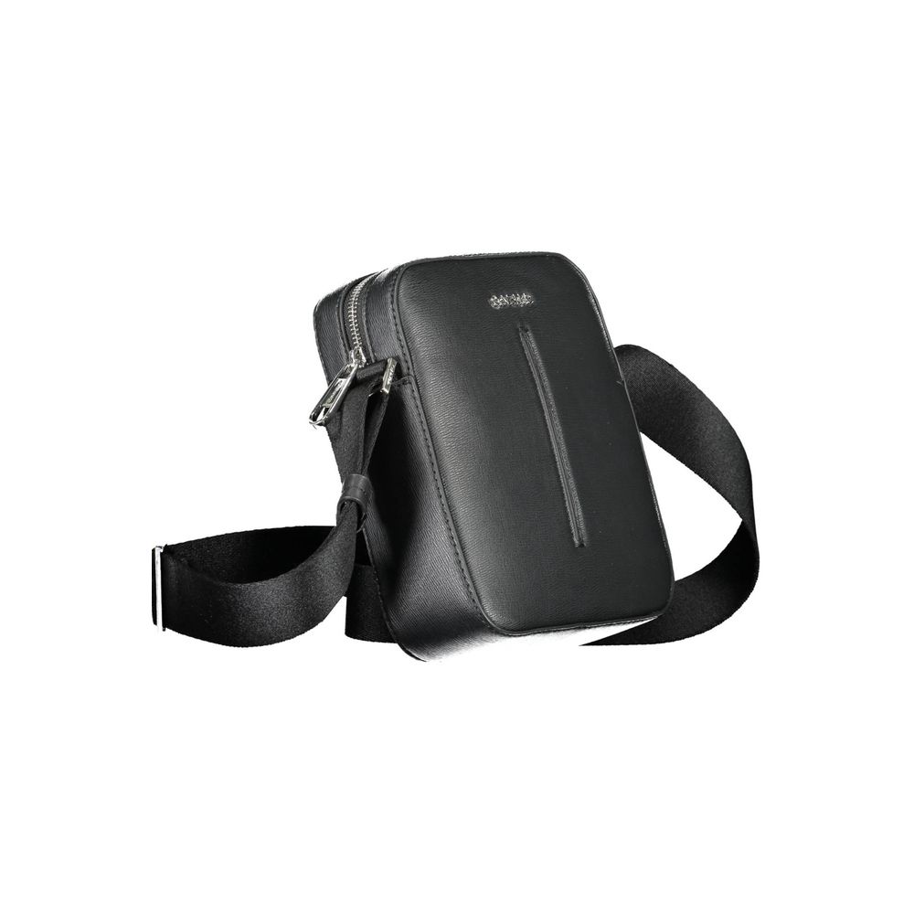 Calvin Klein Schwarze Polyester Handtasche