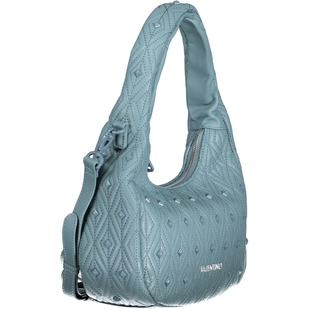 Mario Valentino Blaue Schultertasche aus Polyurethan für Damen