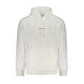 Calvin Klein Weißes Herren-Sweatshirt aus Baumwolle