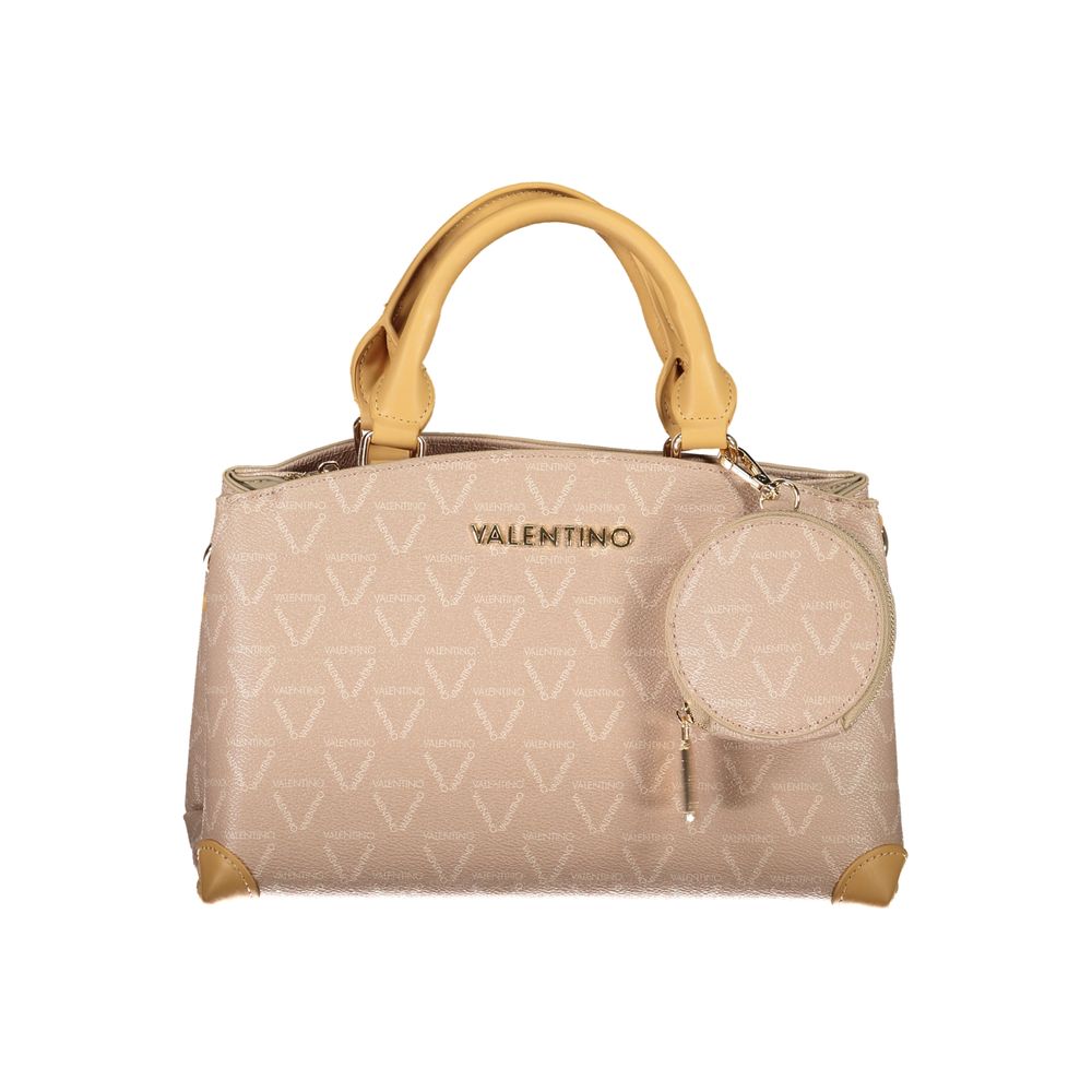 Mario Valentino Damen-Handtasche aus beigem Polyurethan