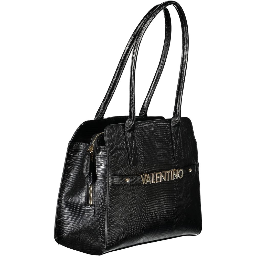 Mario Valentino Handtasche aus Nero-Polyurethan für Damen