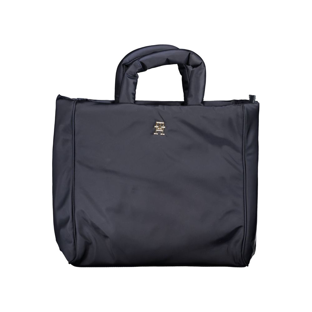 Tommy Hilfiger Blaue Polyester-Handtasche