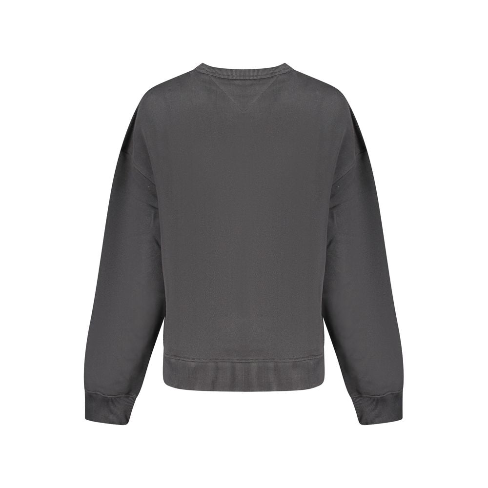 Tommy Hilfiger Schwarzer Baumwoll-Sweatshirt für Damen