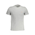 Guess Jeans Grigio Baumwoll-T-Shirt für Herren
