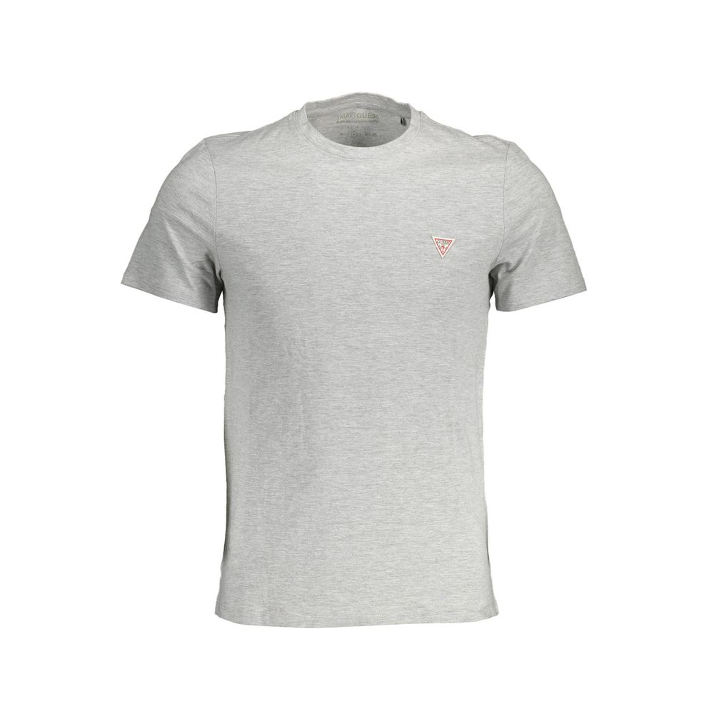 Guess Jeans Grigio Baumwoll-T-Shirt für Herren