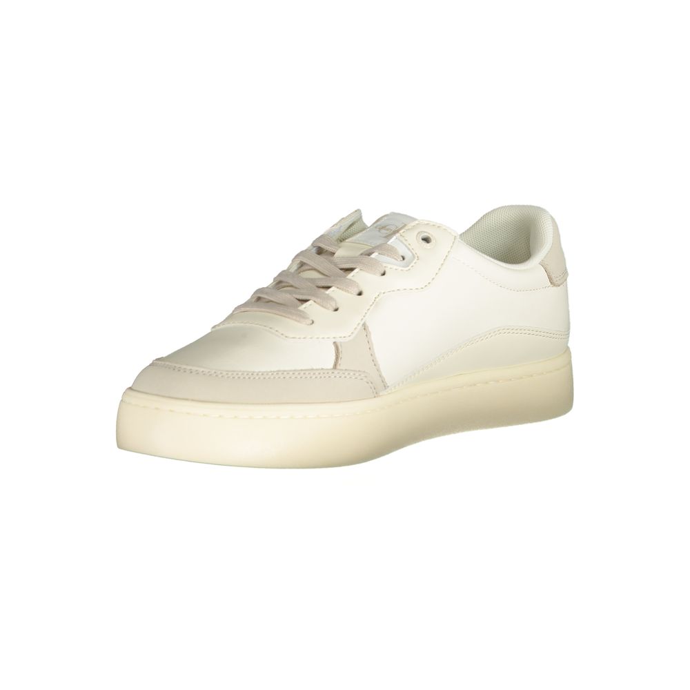 Calvin Klein Bianco Polyurethane Herren Sneaker