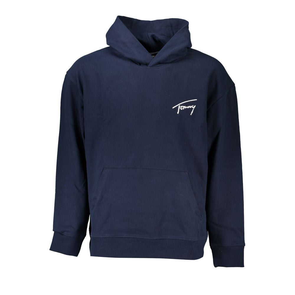 Tommy Hilfiger Blauer Baumwoll-Kapuzenpullover für Herren