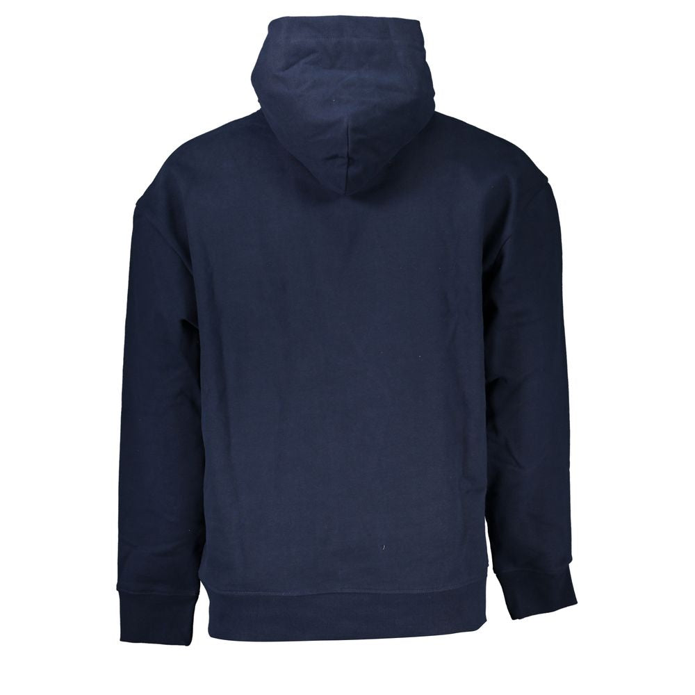 Tommy Hilfiger Blauer Baumwoll-Kapuzenpullover für Herren