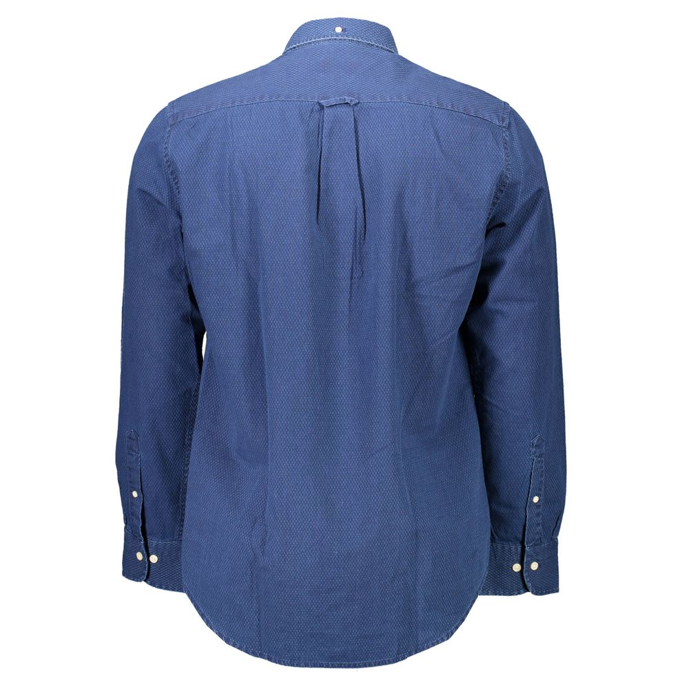 Gant Baumwollhemd in Blau