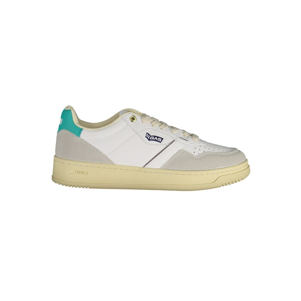 Gas Bianco Damen-Sneaker aus Polyurethan