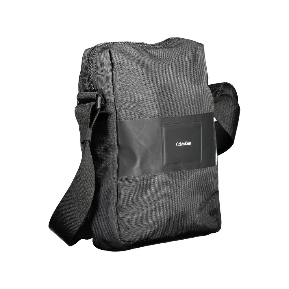 Calvin Klein Schwarze Schultertasche aus Polyester