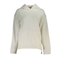 Calvin Klein Weißes Baumwoll-Sweatshirt für Damen