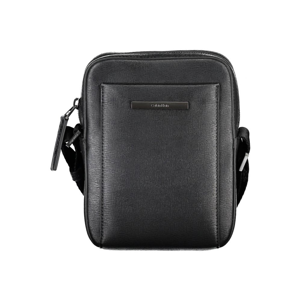 Calvin Klein Schwarze Polyester-Umhängetasche