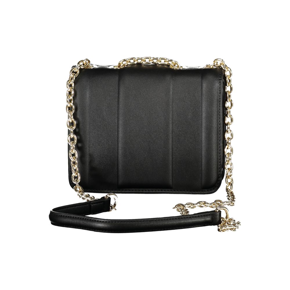 Mario Valentino Schwarze Handtasche aus Polyethylen