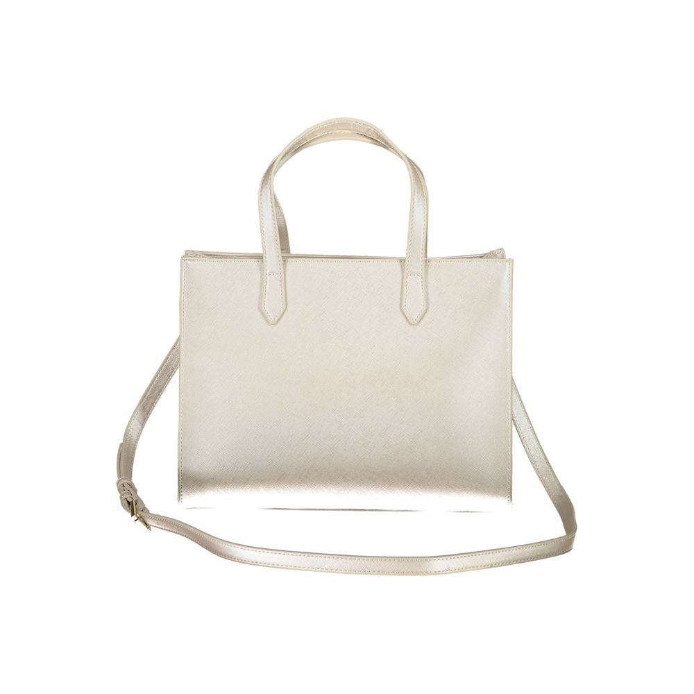 Mario Valentino Handtasche aus grauem Polyethylen