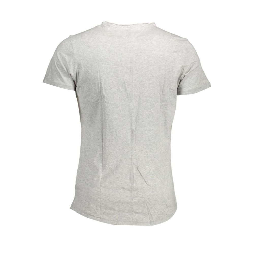 Tommy Hilfiger Graues Baumwoll-T-Shirt